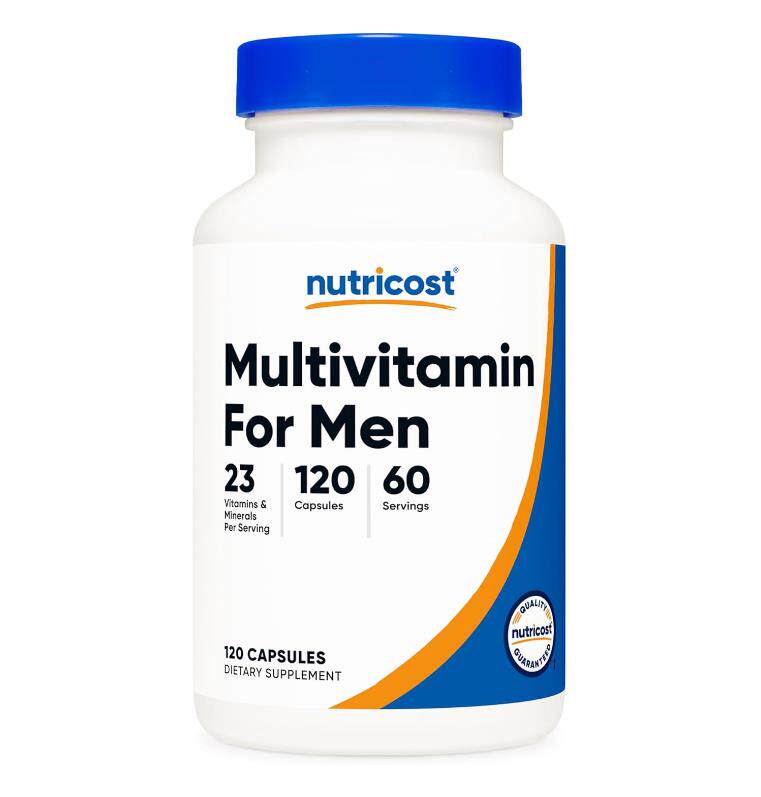 Nutricost Multivitamin Men 男士复合维生素矿物质120粒日常保健