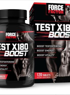FORCE FACTOR Test X180 Boost Testosterone男士健身保健120粒