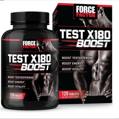 FORCE FACTOR Test X180 Boost Testosterone男士健身保健120粒