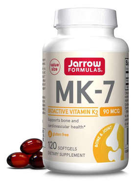 Jarrow Formulas MK-7 Bioactive关节骨骼保健 90mcg 120粒