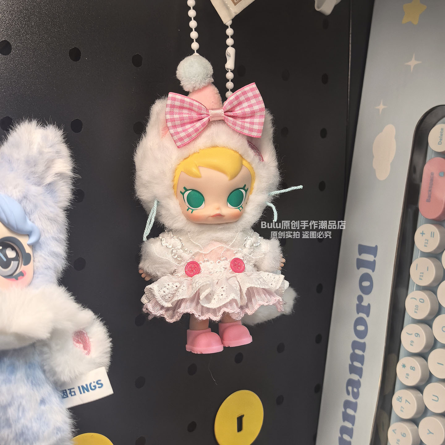 娃衣三件套baby Molly茉莉口袋朋友衣服套装搪胶鞋子泡泡玛特着替
