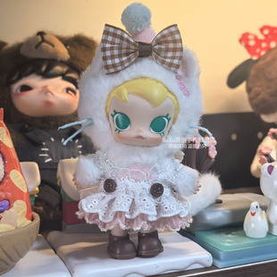 仅娃衣baby Molly茉莉口袋朋友衣服棕色精致套装搪胶泡泡玛特着替