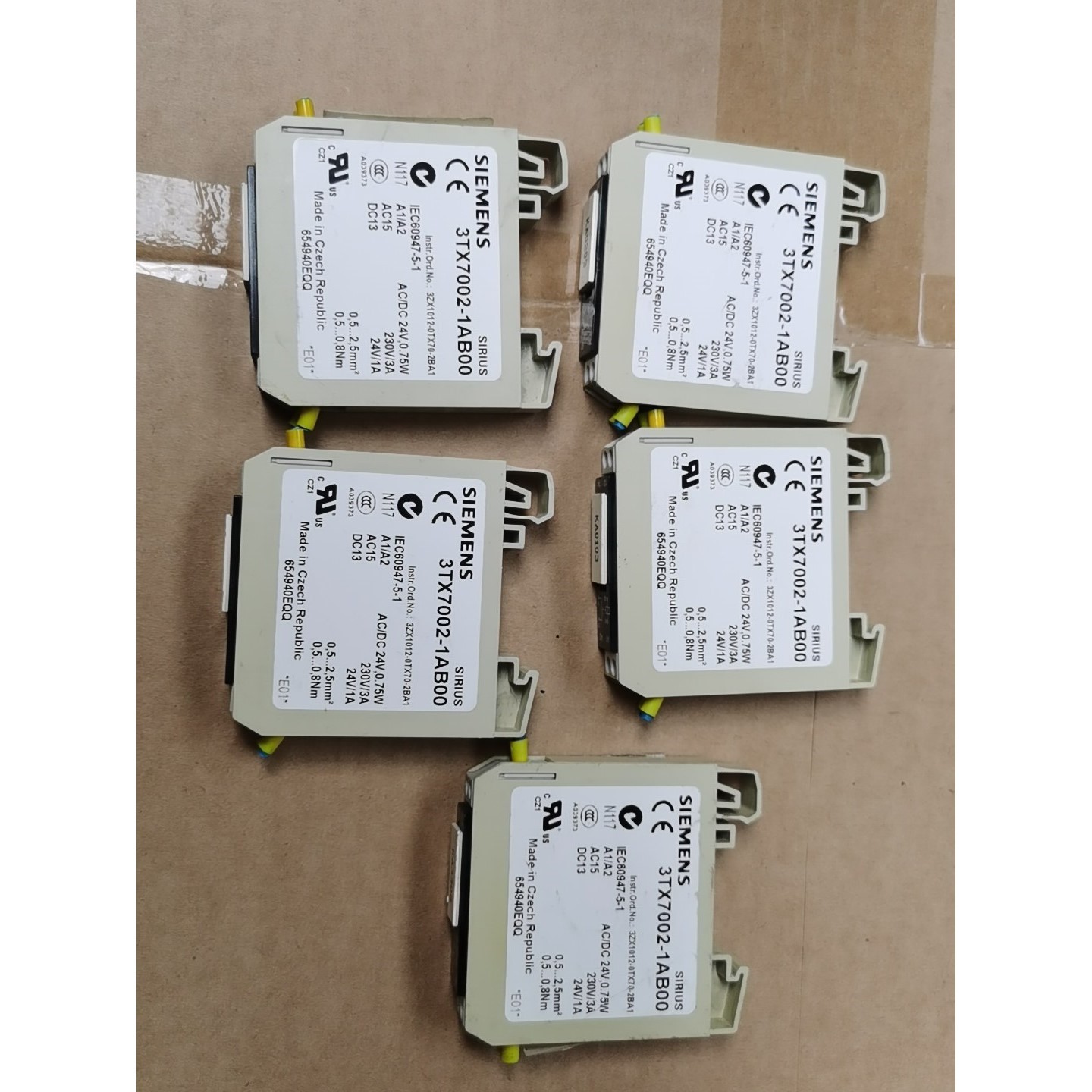 【议价产品】SIEMENS/西门子3TX7002-1AB00,拆机如图需询价