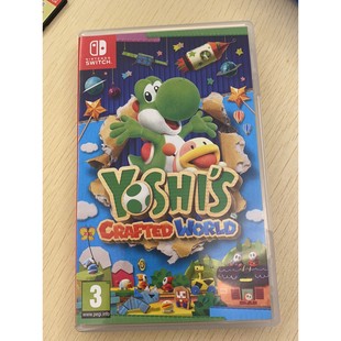 【议价产品】switch欧版耀西的手工世界,仅拆封玩了一次 几乎全新