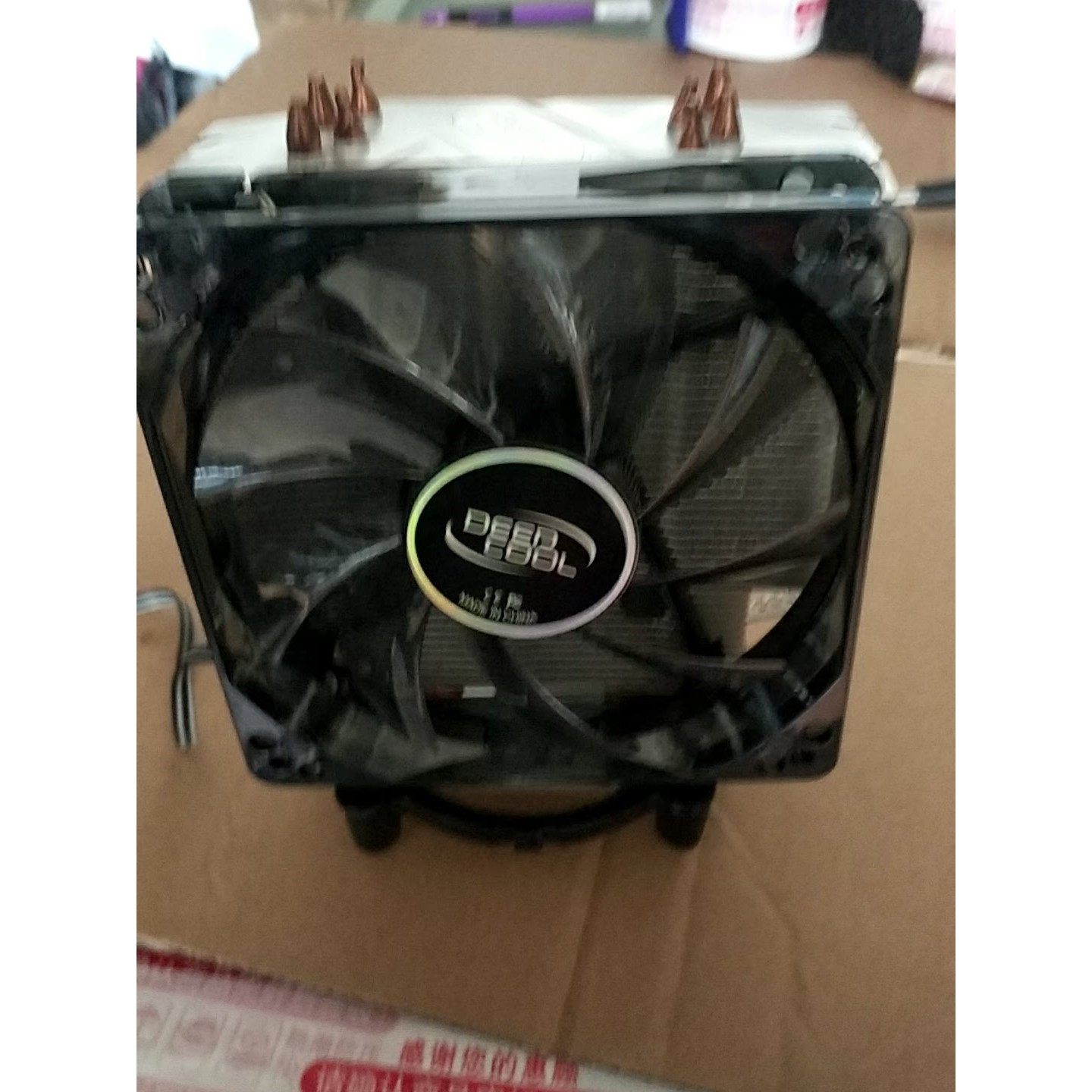 【议价产品】Deepcool/九州风神 散热器,4个铜管散热蓝光询价