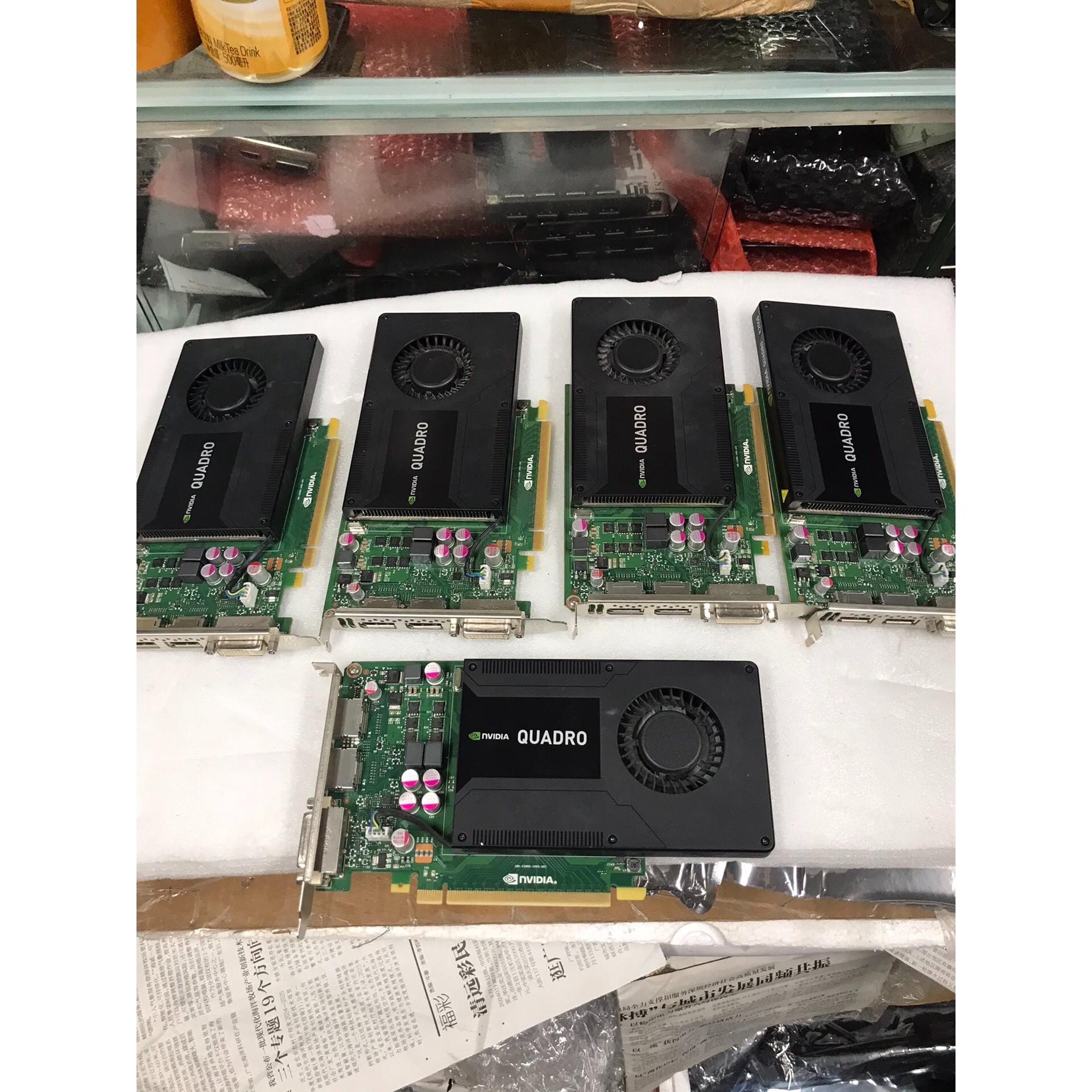 【议价产品】丽台K2000 2G.专业图形卡,绘图,3D渲染,无外接供电询