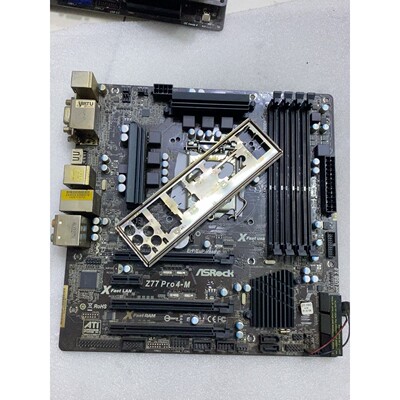 【议价产品】原装拆机Z77 Pro4-M主板 实物图拍摄.询价