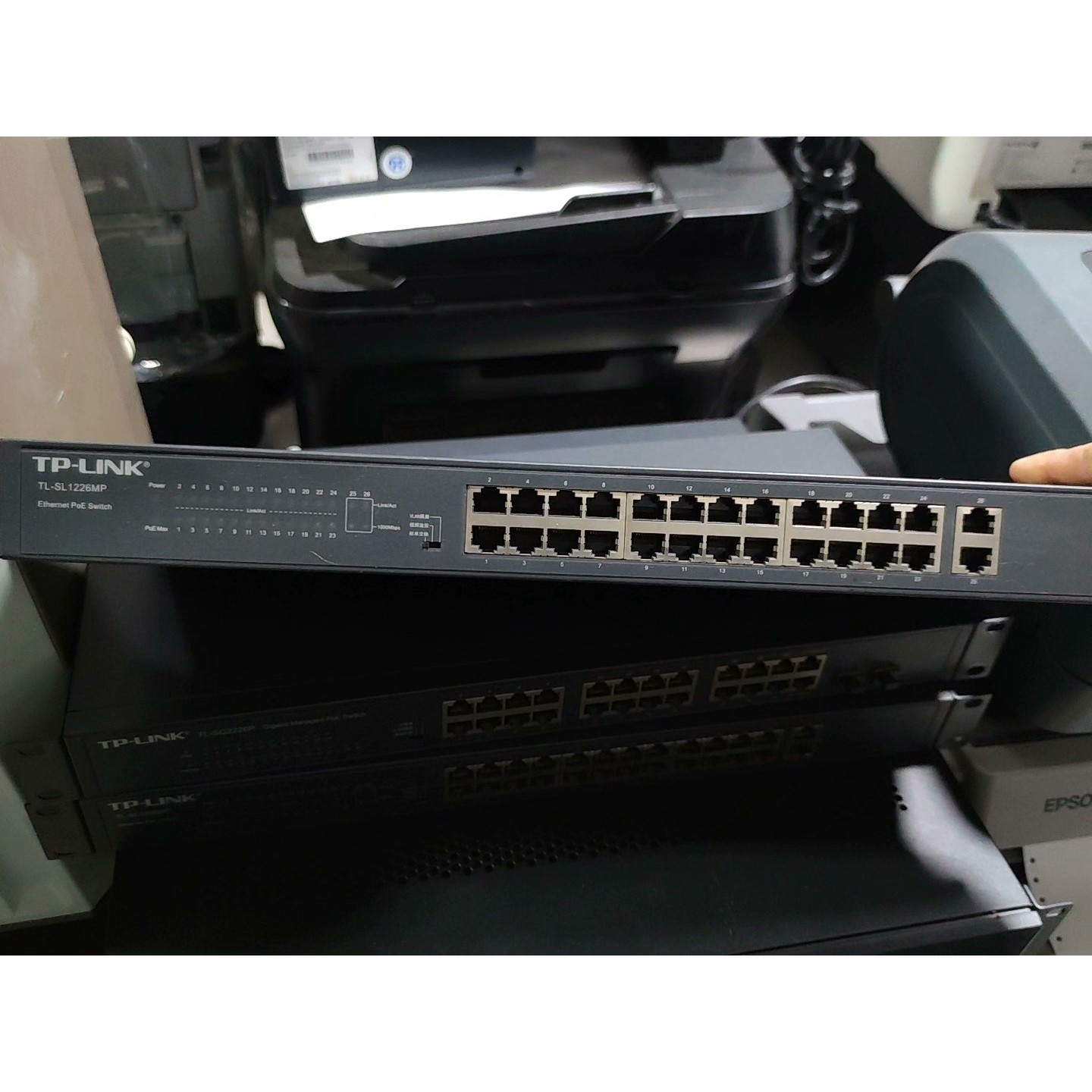 【议价产品】TP-LINK TL-SL1226MP 24百兆口+2千兆口询价