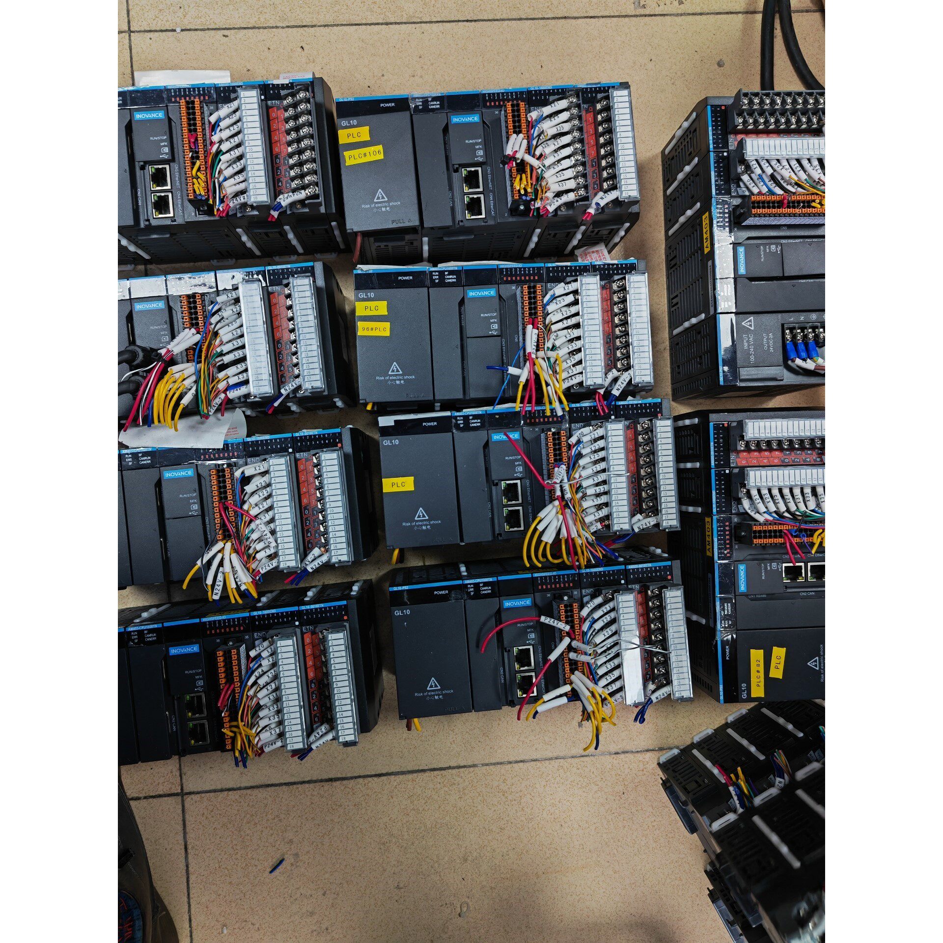 【议价产品】汇川PLC,主机电源GL10-PS2,主机AM403-CPU询价