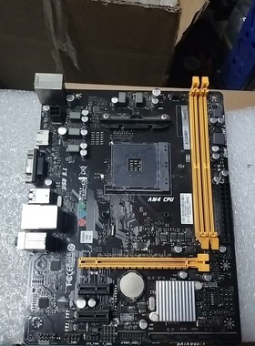 【议价产品】成色新 映泰 AM4主板 A320MH,配套挡板.测好发货询价