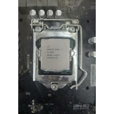 【议价产品】二手CPU主板,i7 8700询价