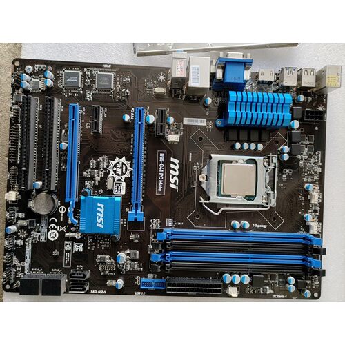 【议价产品】微星b85-g41主板加E3-1231v3   有挡板,好用询价