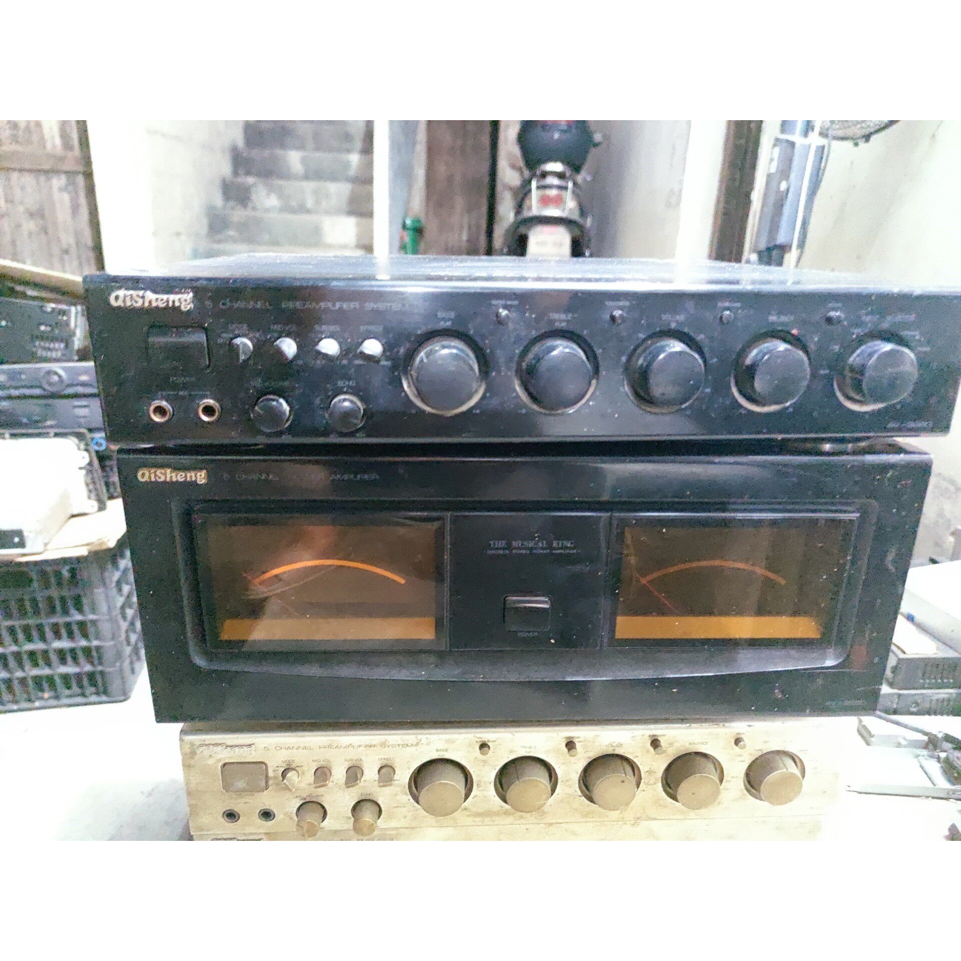 【议价产品】奇声av-388d功放,刚拿回实图片成色原装试过可以正常