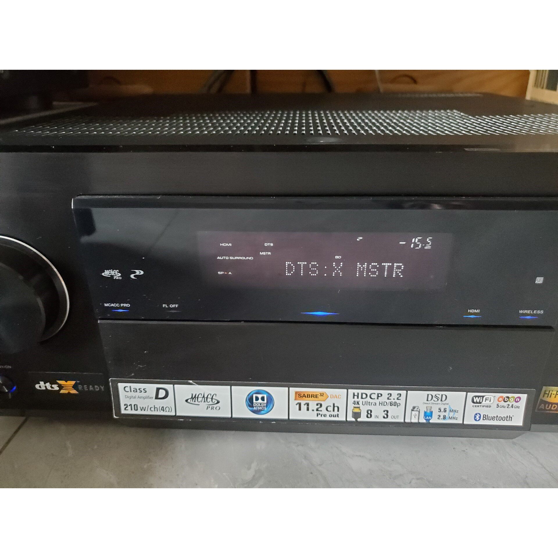 【议价产品】先锋SC-LX59杜比全景声功放,支持DTS:X,支持蓝牙W询