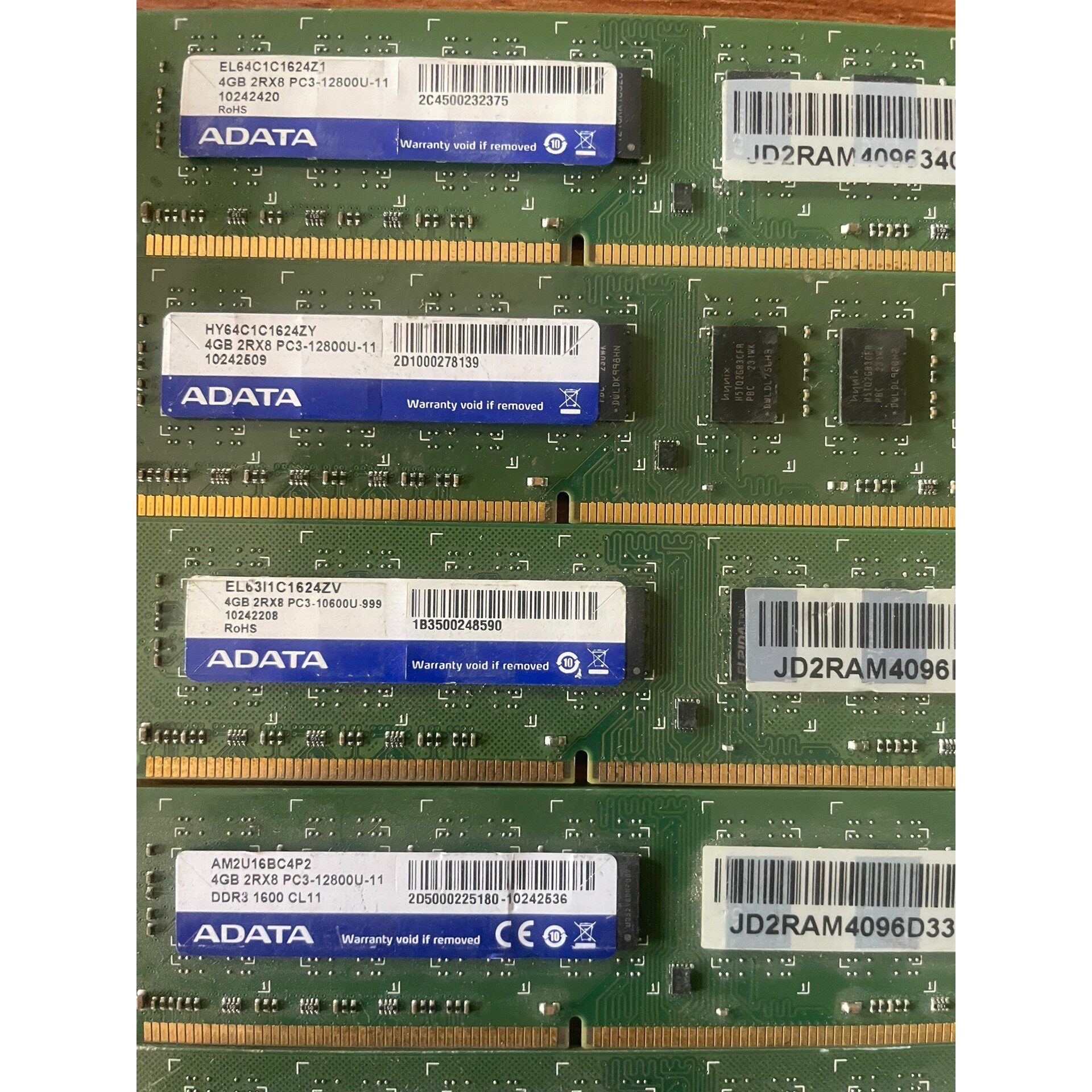 【议价产品】DDR3 4G 1600频率 ADATA 威刚   原厂正品询价
