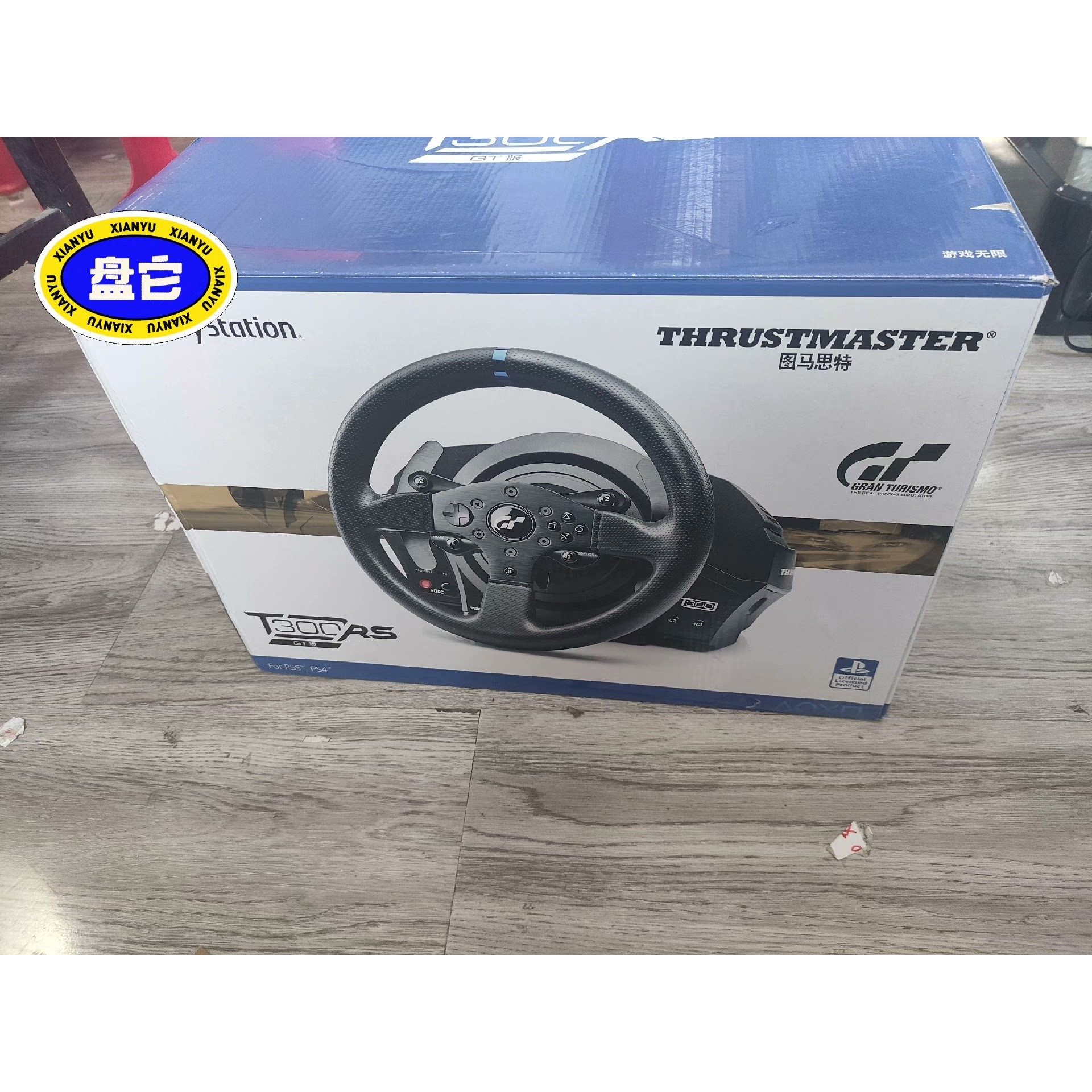 【议价产品】图马思特t300gt游戏方向盘 原装正品 功能正常 包装