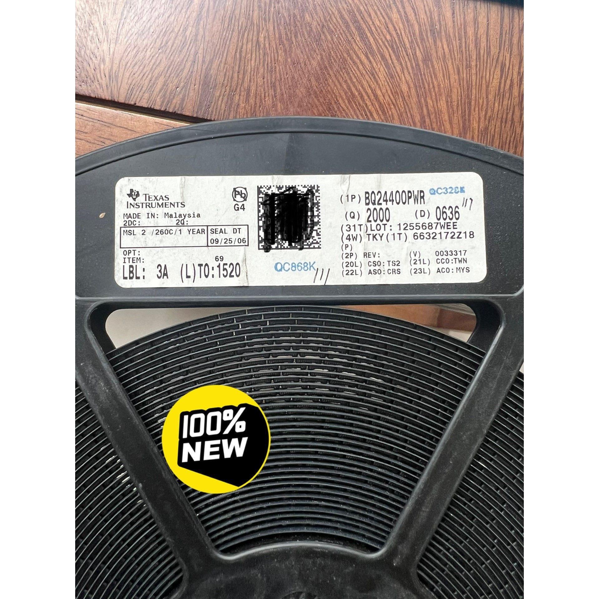 【议价产品】BQ24400PWR 全新原装货 就一盘2000只.有兴趣来(询价