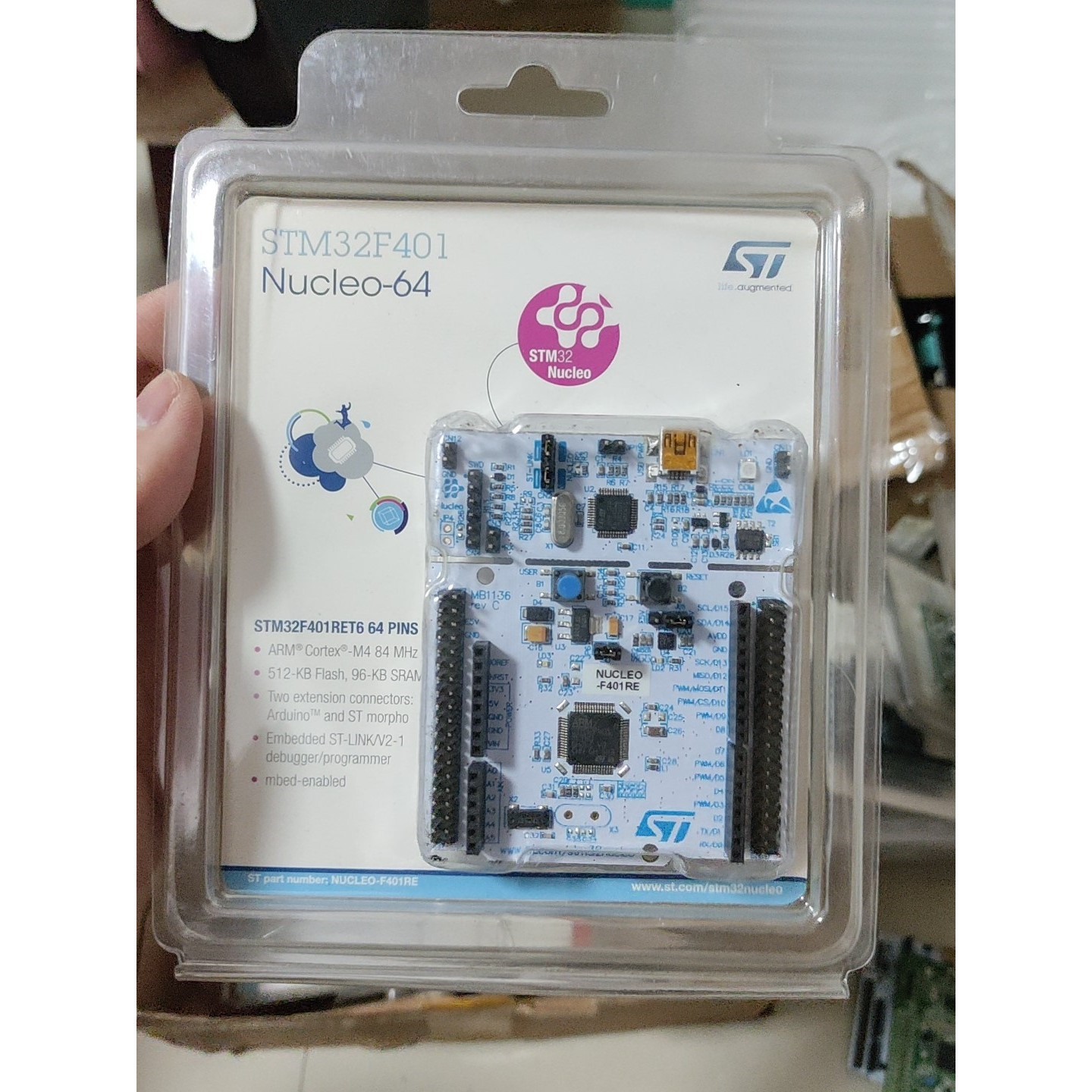 【议价产品】NUCLEO-F401RE STM32F401RET6 开发询价