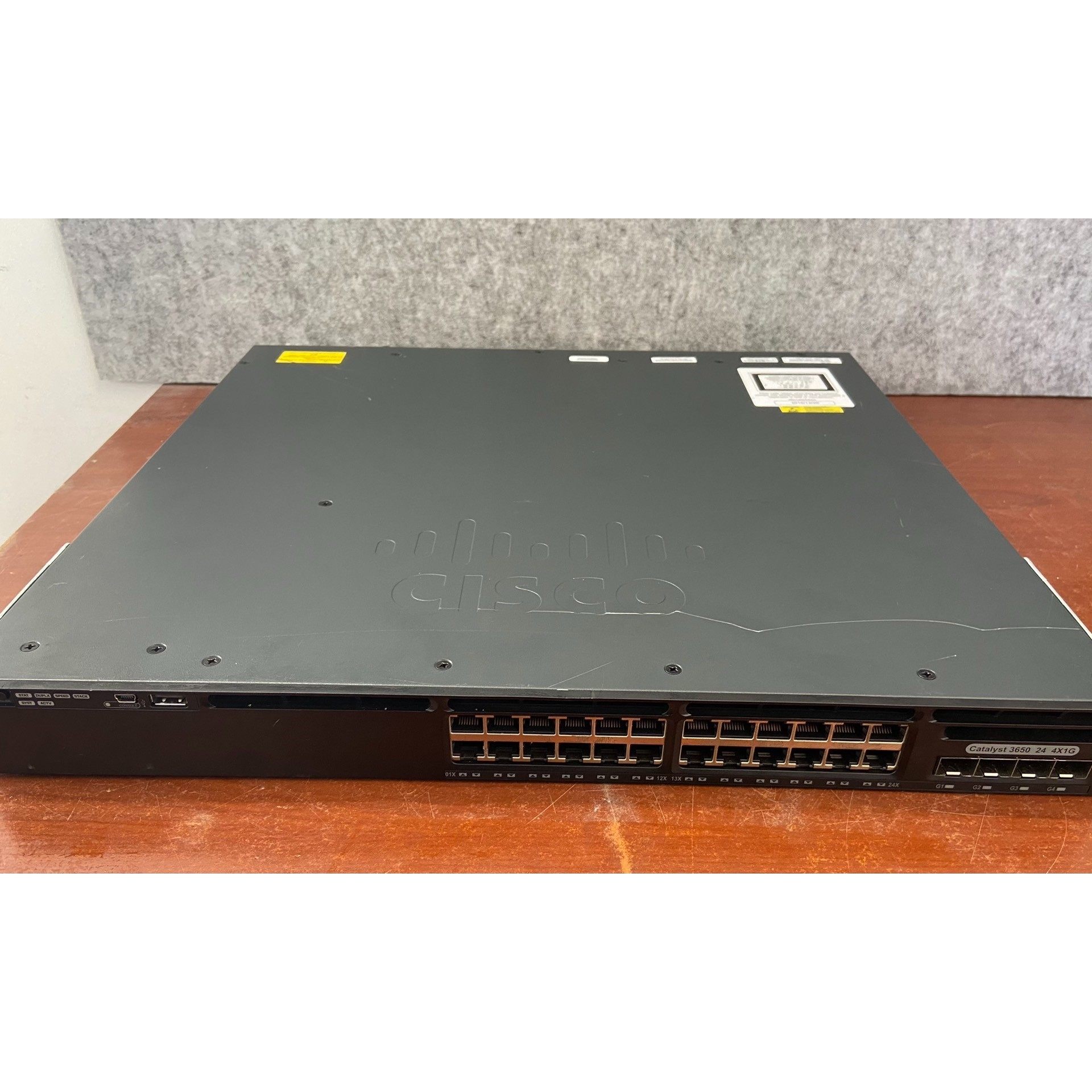 【议价产品】WS-C3650-24TS-S 24口千兆交换机4*1G询价