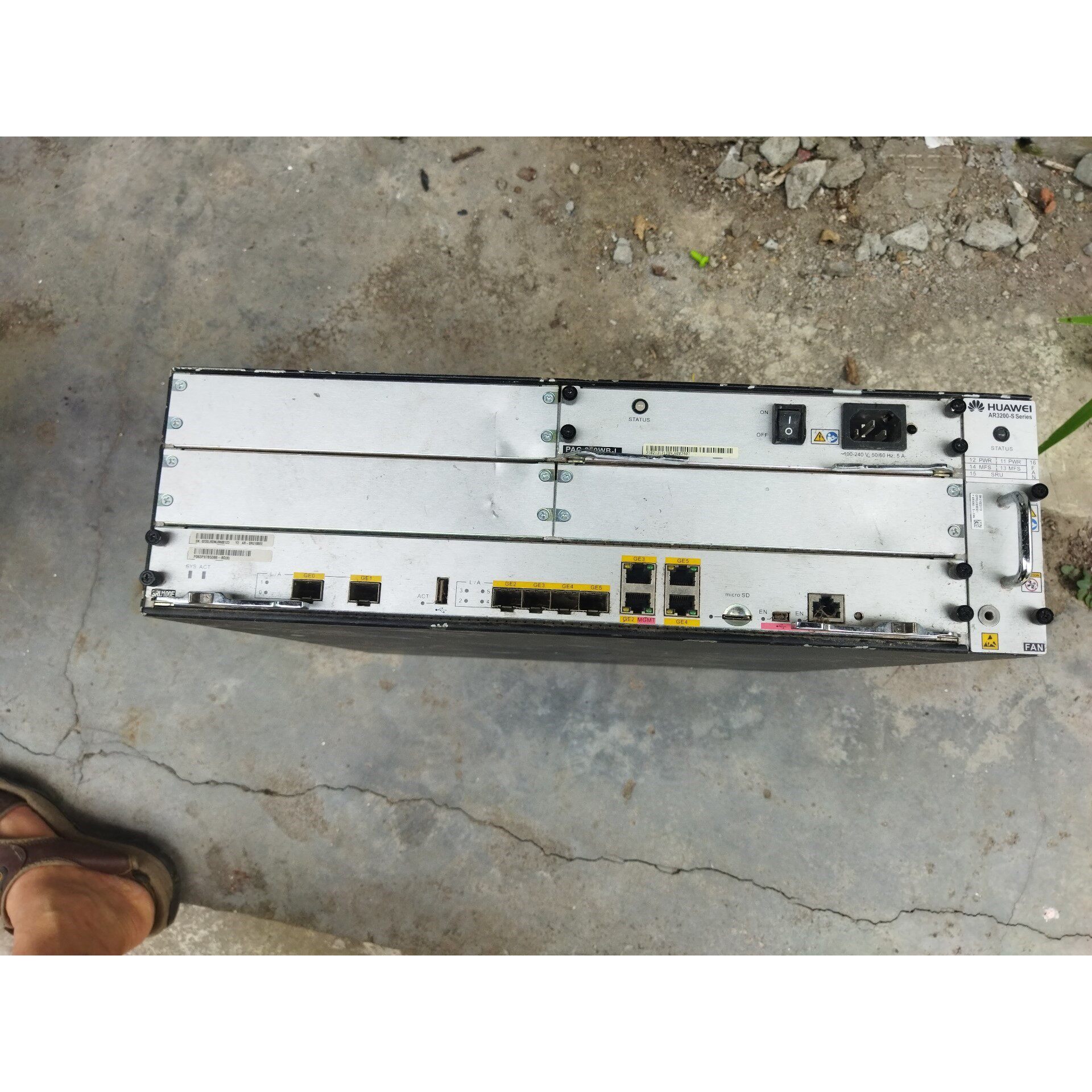 【议价产品】华为AR3260e-s企业路由器 SRU100E主控 AR3询价