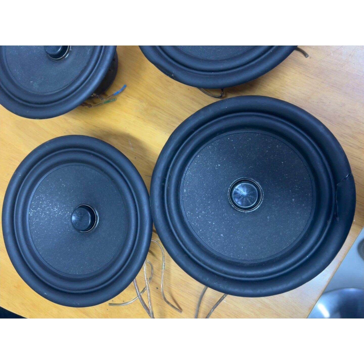 【议价】丹麦jamo/尊宝中低音喇叭一对,进口拆箱5.5寸,155c