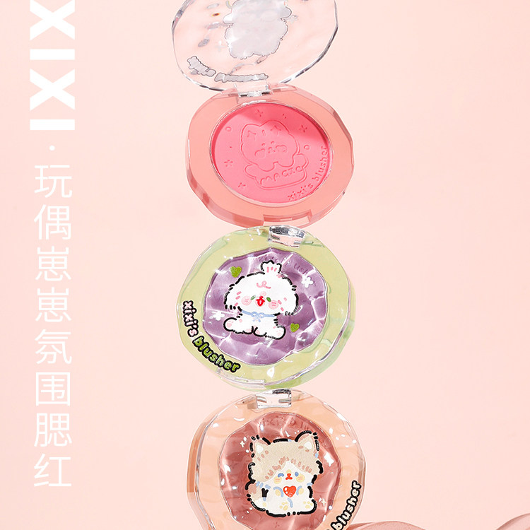 平价怦然赴约通透腮红自然哑光