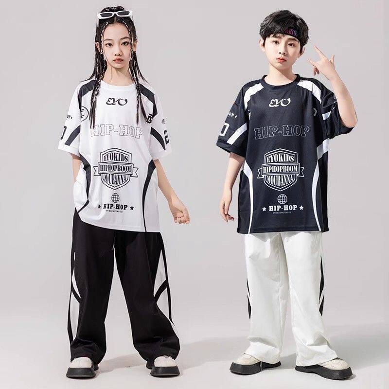 街舞儿童潮服嘻哈hiphop炸街童装少儿潮酷六一运动会开幕式演出服