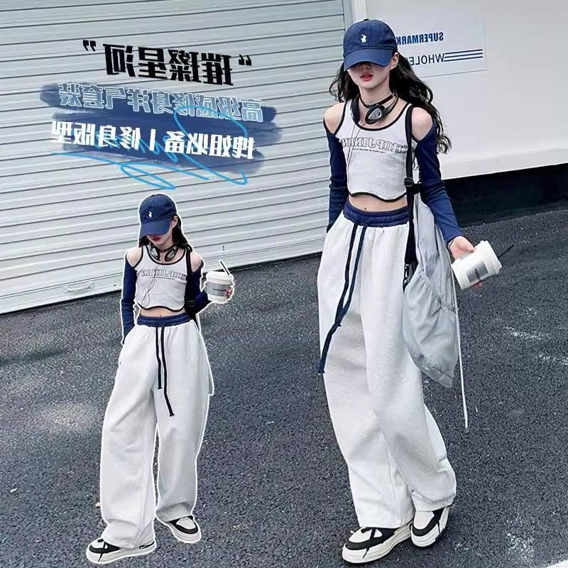 女童爵士舞演出服套装jazz舞蹈练