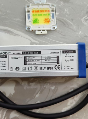 led灯珠路灯灯芯投光灯防爆灯光源高亮普瑞灯珠50w100w36v镇流器