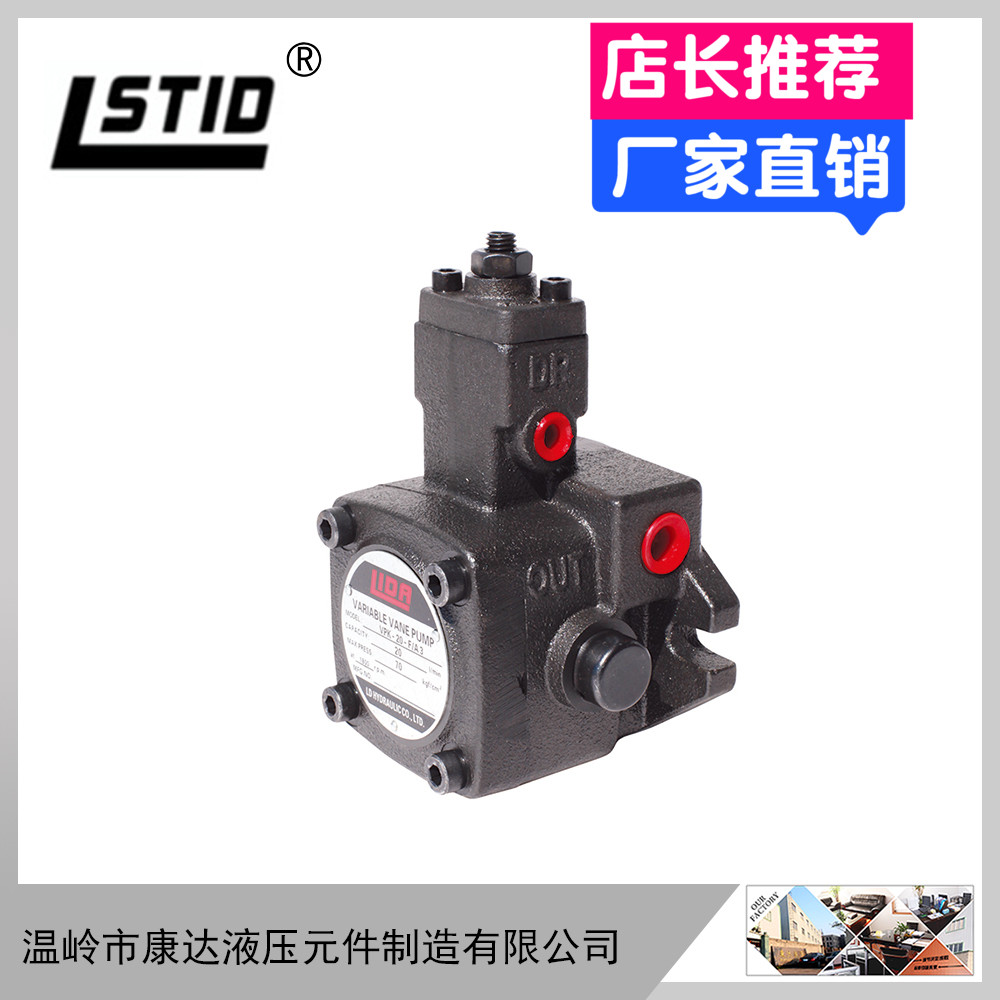 热卖液压系统油压泵 泵头组HP/1.5KW电机配VP20-FA3 叶片泵平花键图片