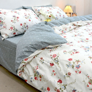 小清新被套单件纯棉被套100全棉被罩150×200×180×230单独单人