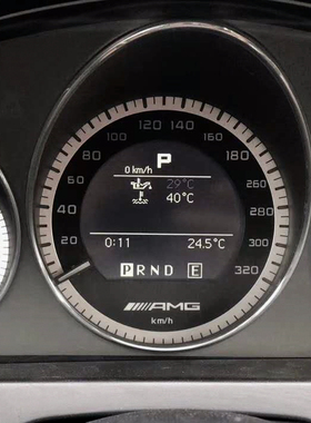 W212 W204 C级改装c63仪表纸6.2  6.3 V8   CLS改装AMG仪表盘