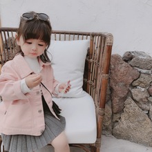 卡通夹克 外套洋气春秋装 儿童短款 女童纯棉韩版 2019秋装 童装 新款