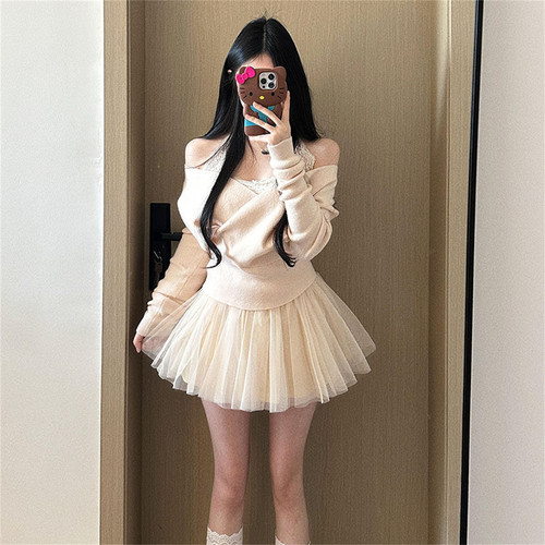 半身裙女2026新款夏高腰纱裙a字网纱蓬蓬裙高级巨好看垂坠感短裙