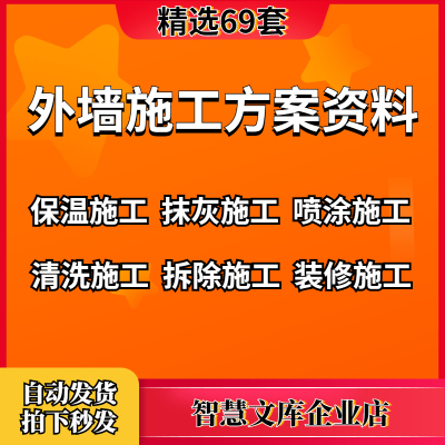 外墙岩棉保温石漆电动吊篮脚手架搭设维修补改造粉刷翻新施工方案