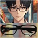 动漫二次元 眼泪哭哭眼镜框泪滴镜框凹造型装 饰漫展cos拍照眼镜架