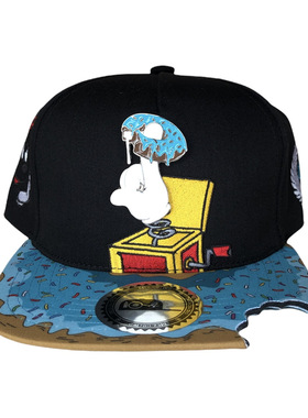 欧美街头嘻哈棒球帽宝藏手指缺口帽子男女情侣鸭舌帽Snapback Cap