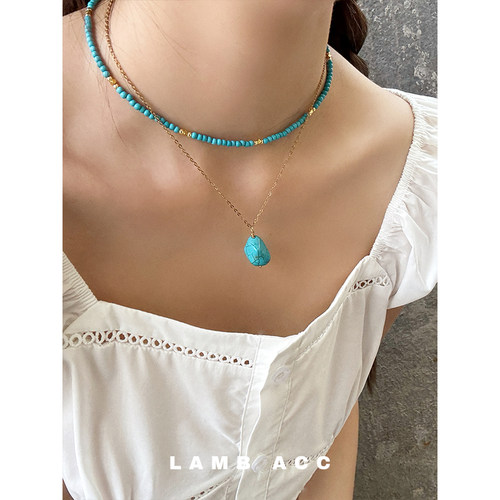 时髦星人简约蛇骨链钛钢