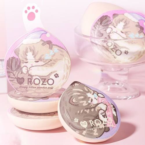 rozo粉扑睡猫奶皮粉扑高级材质