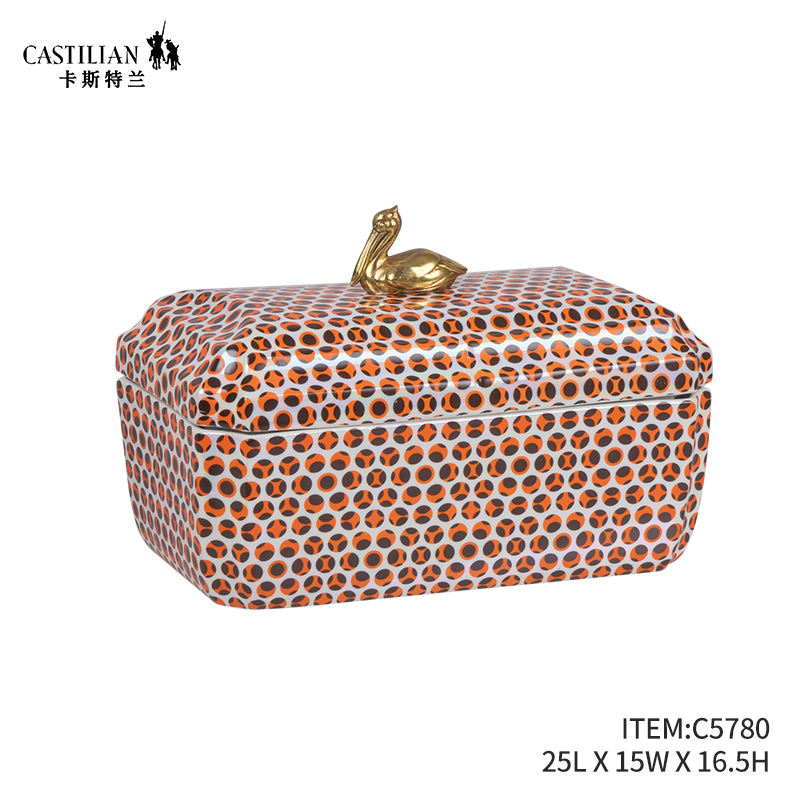 卡斯特兰客厅玄关收纳储物摆件