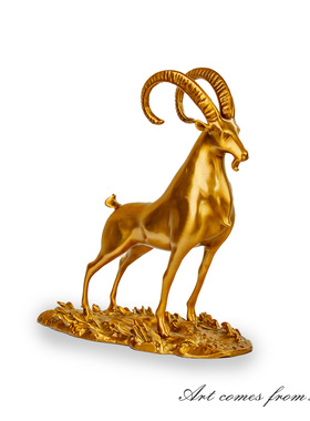 新中式生肖羊风水摆件电视柜装饰摆件客厅酒柜玄关招财镇宅C5875