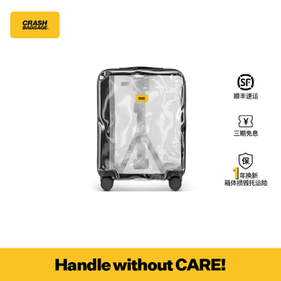 Crash Baggage意大利透明登机箱旅行拉杆箱行李箱男女2025年新品