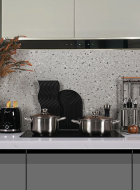 轻奢样板间厨房摆件组合装饰品