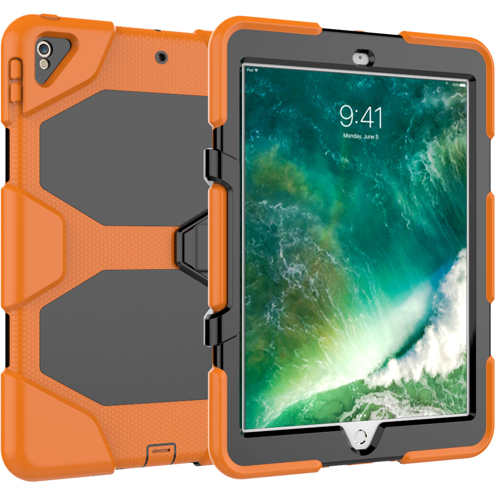 适用ipad air3格里芬硅胶PC支架防摔平板后壳ipad mini5保护壳