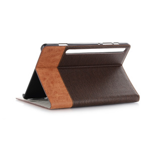 T860保护套 10.5 t865十字纹皮套休眠平板皮套 适用于三星tab