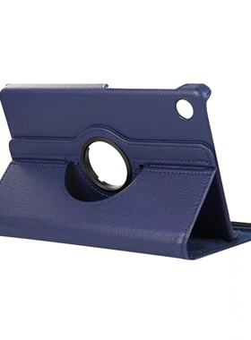 适用2023三星Tab A9 8.7寸平板保护套SM-X110/X115荔枝纹旋转皮套