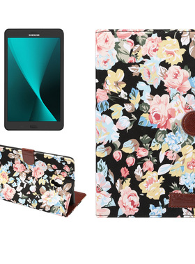 适用于三星Galaxy Tab A 8.0 T380花布平板保护套T385插卡皮套