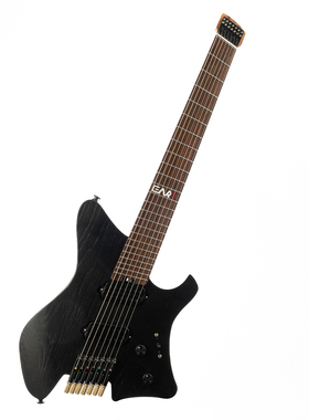 雅特EART无头电吉他扇品七弦