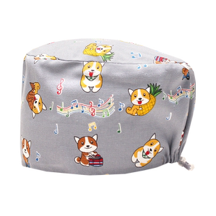 戈美恩手术帽女纯棉夏季手术室专用帽子大头围定制男士包头帽透气