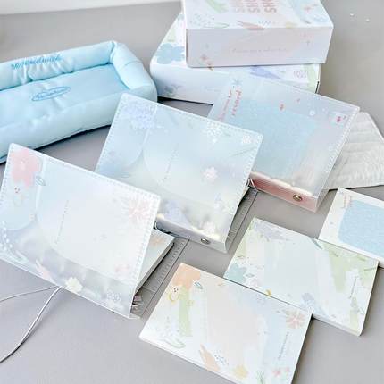 【售完不补】m5a7活页本pp透明磨砂内芯外壳随身小口袋日程手账本